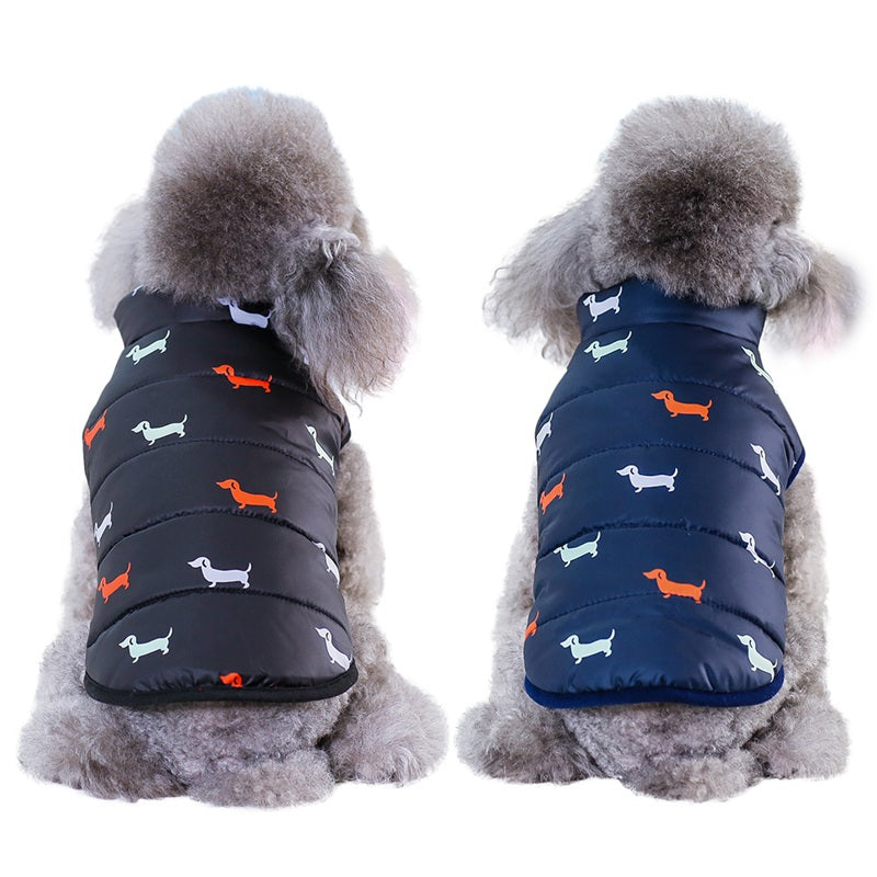 KFX-6809661 Cozy Cotton Vest for Small and Medium Pets - Casual Style, Comfortable Fit