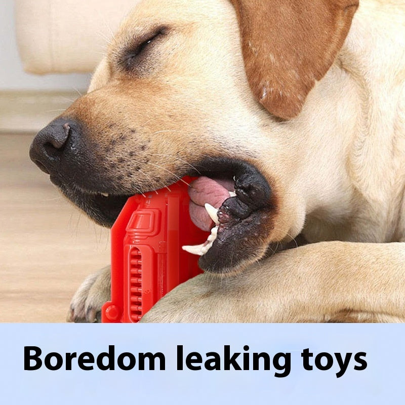 KFX-6819389 Creative Pet Food Leakage Toy for Dogs - Nibbling Fun in Bright Colors