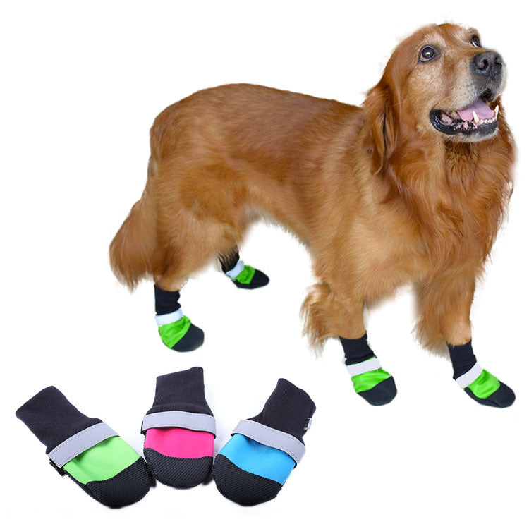 KFX-6823357 Durable Oxford Pet Shoes for All Seasons with Non-Slip Sole and Comfortable Cotton Insole