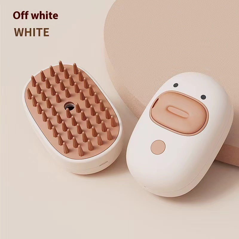KFX-6824381 Small Yellow Duck Bath Massage Comb for Dogs – ABS Material