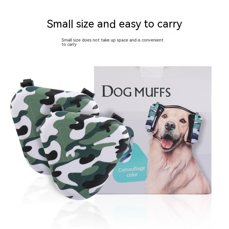 KFX-6826173 Pet Earmuffs for Noise Reduction and Sound Insulation During Outdoor Activities