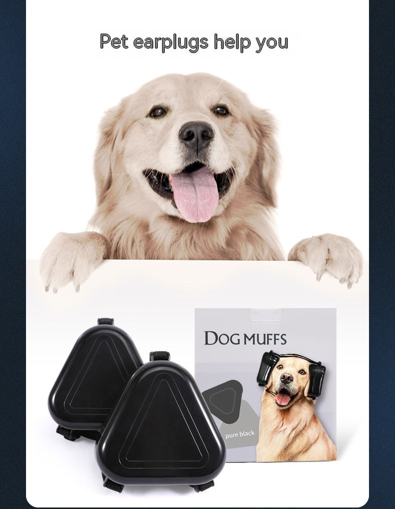 KFX-6826173 Pet Earmuffs for Noise Reduction and Sound Insulation During Outdoor Activities