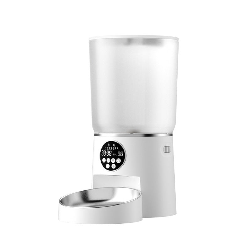KFX-6826557 Automatic Pet Feeder with 4.2L Capacity for Cats and Small to Medium Dogs
