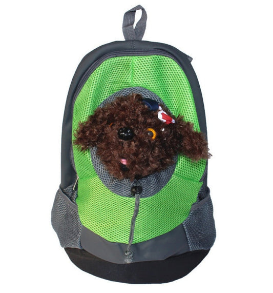 KFX-6828733 Portable Breathable Nylon Dog Backpack for Small Dogs - All Seasons