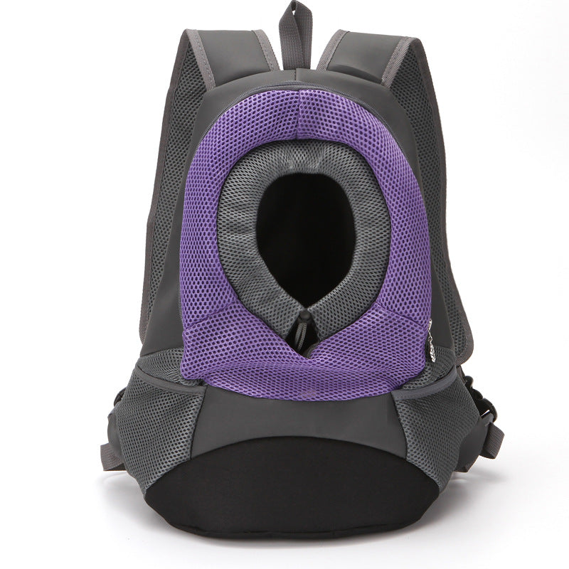 KFX-6828733 Portable Breathable Nylon Dog Backpack for Small Dogs - All Seasons