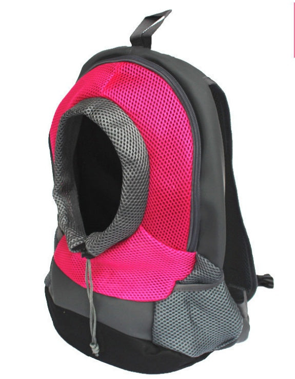 KFX-6828733 Portable Breathable Nylon Dog Backpack for Small Dogs - All Seasons