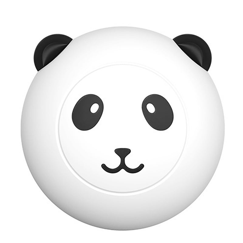 KFX-6829757 Panda-Shaped Silicone Pet Shower Brush for Dogs and Cats with Soft Bristles