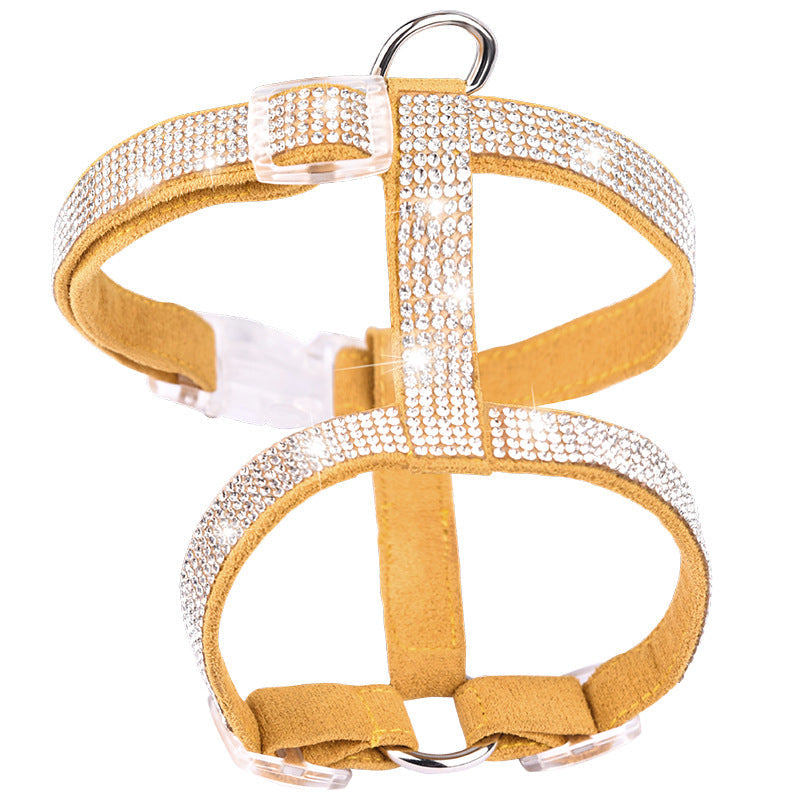 KFX-6831549 Rhinestone Cat Anti-Strike Adjustable Strap - Multiple Colors Available