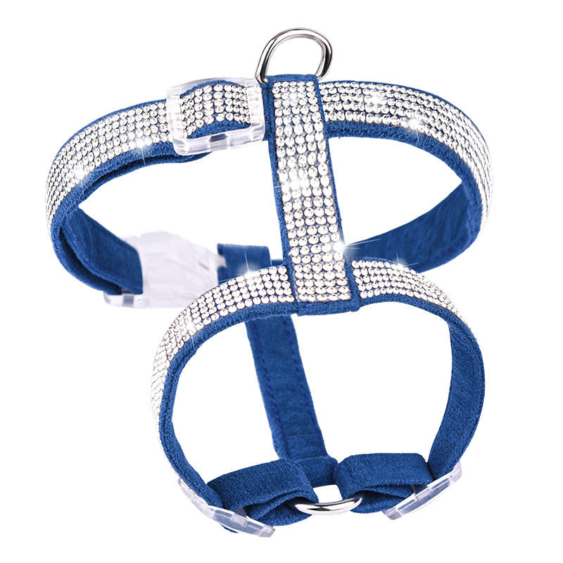 KFX-6831549 Rhinestone Cat Anti-Strike Adjustable Strap - Multiple Colors Available