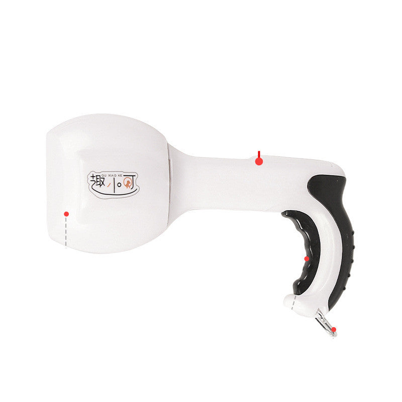 KFX-6836029 Pet Waste Collection Tool with 100 Garbage Bags - Durable Plastic Toilet Picker