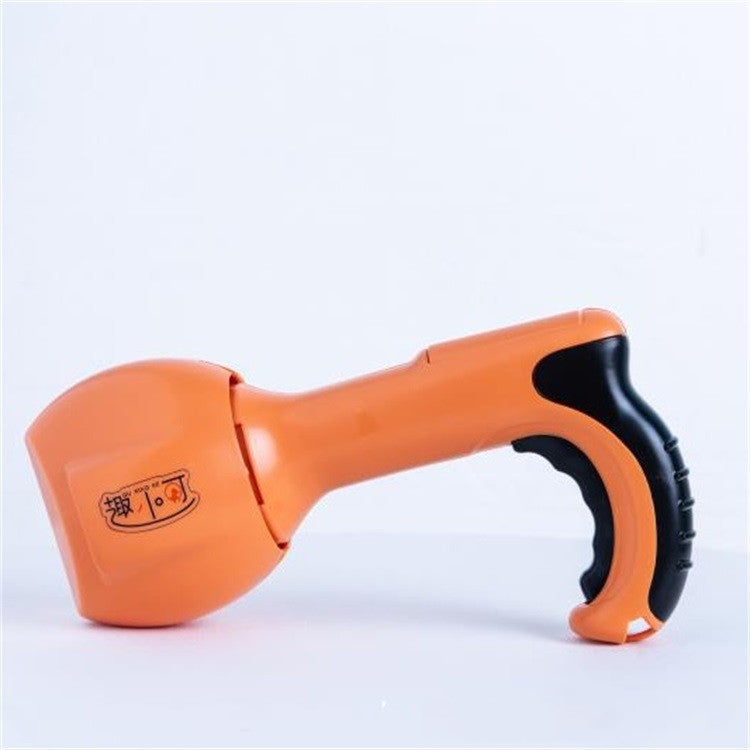 KFX-6836029 Pet Waste Collection Tool with 100 Garbage Bags - Durable Plastic Toilet Picker