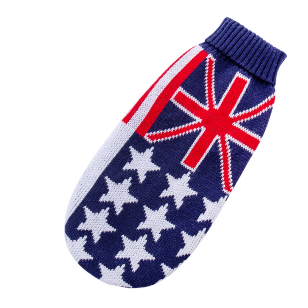 KFX-6843581 Comfortable Acrylic Dog Sweater for Medium to Large Breeds, Suitable for Golden Retrievers and Labradors