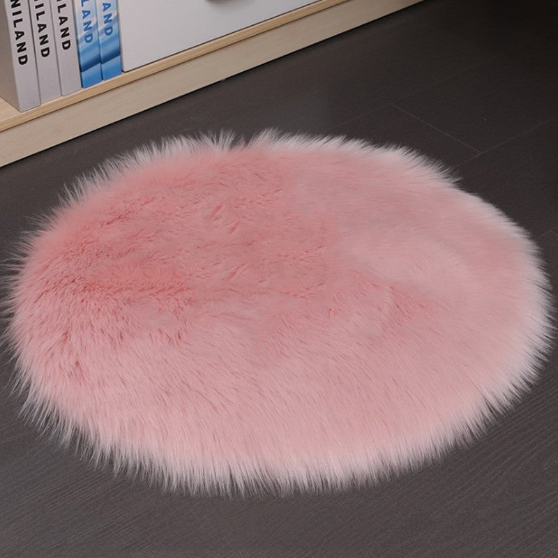 KFX-6847805 Waterproof Electric Blanket for Pets - 28.5°C Constant Temperature, Plush Fabric, USB Powered, 40cm Diameter