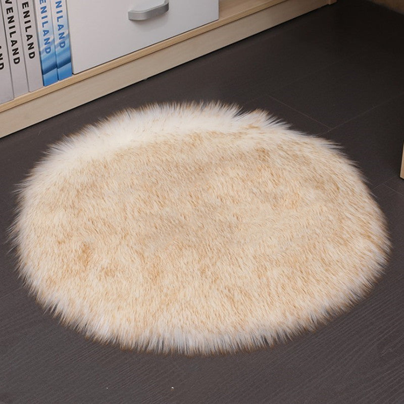 KFX-6847805 Waterproof Electric Blanket for Pets - 28.5°C Constant Temperature, Plush Fabric, USB Powered, 40cm Diameter