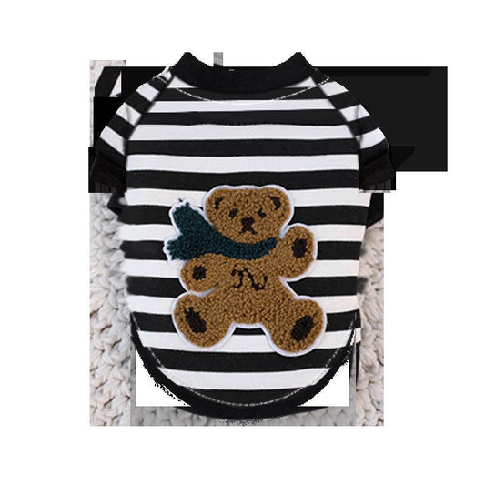 KFX-6848829 Cozy Teddy Bear Sweater for Small Dogs - Perfect for Autumn and Winter
