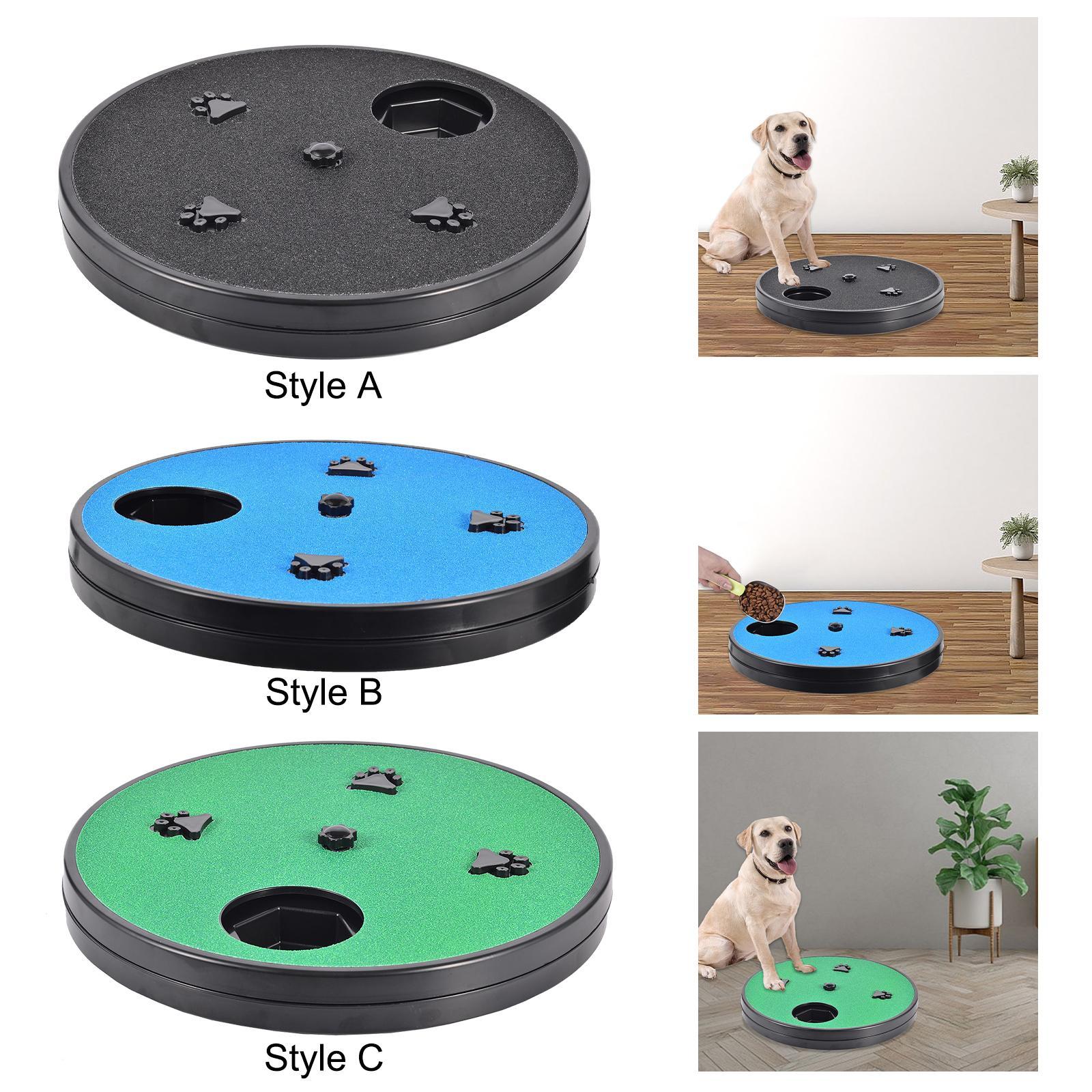 KFX-6851005 Rotatable Dog Nail File Board with Slow Feeder and Suction Cup for Nail Grinding and Treat Dispensing