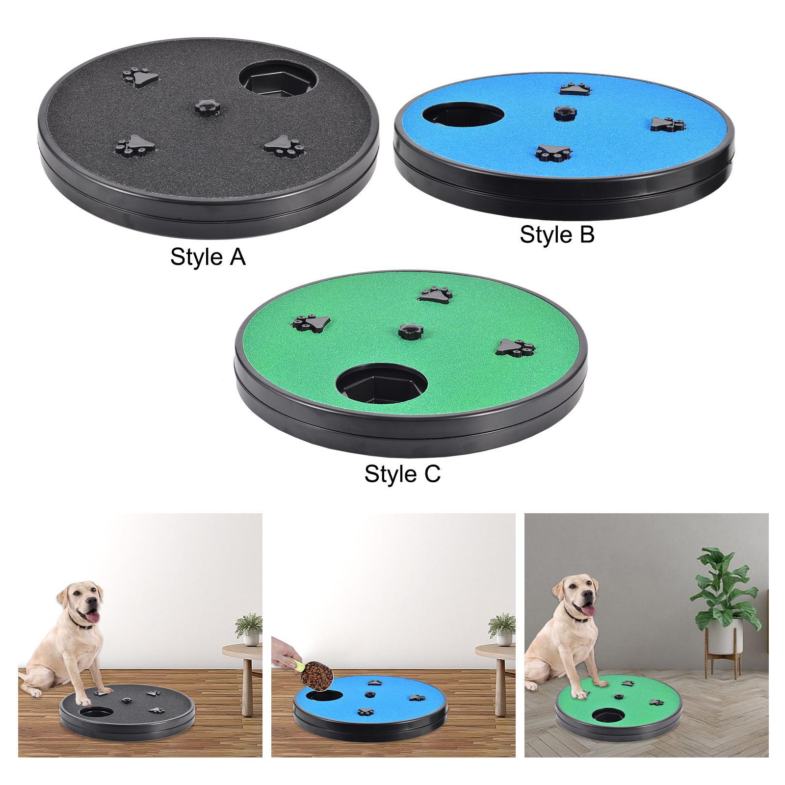 KFX-6851005 Rotatable Dog Nail File Board with Slow Feeder and Suction Cup for Nail Grinding and Treat Dispensing
