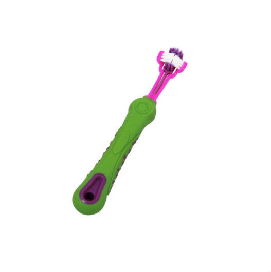 KFX-6851389 Pet Dental Care Plush Toothbrush for Dogs and Cats - Cleaning Supplies for Bad Breath and Tartar Removal