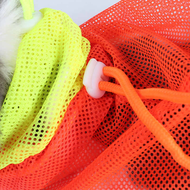 KFX-6855101 Cat Cleaning Tool - Mesh and Polyester Scrambled Cat Bag in Various Colors, 55 x 35 x 13 cm