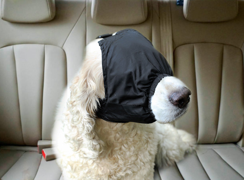 KFX-6858941 Dog Stabilizer Eye Mask for Calmness During Grooming and Travel