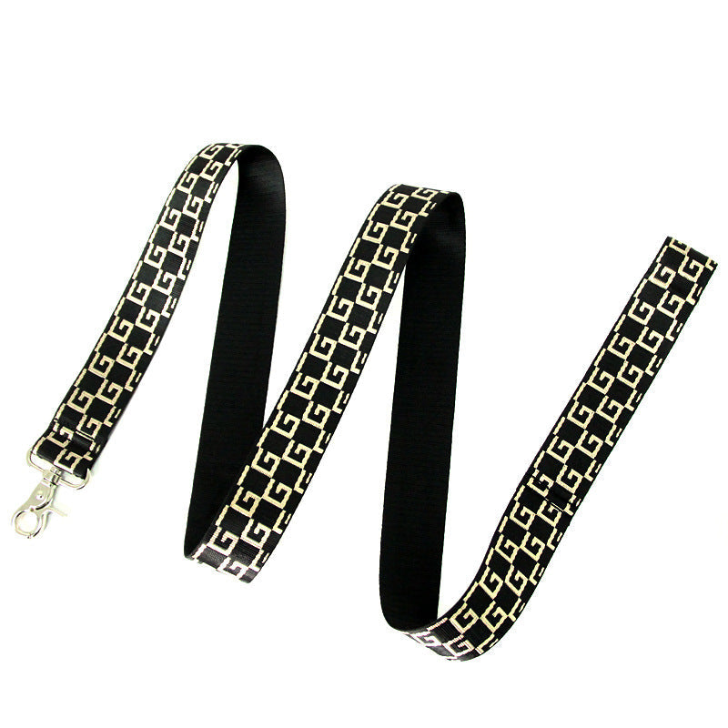 KFX-6859069 Durable Nylon Dog Leash with Collars and Adjustable Chest Straps for All Sizes