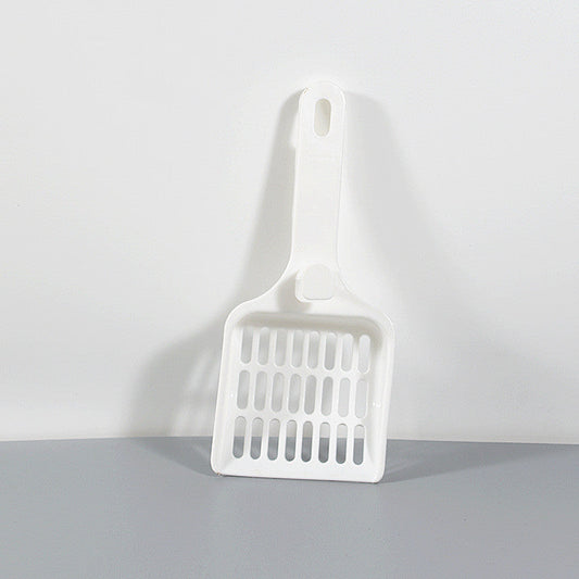 KFX-6860861 Cat Litter Scoop, Durable ABS Plastic, 22.5x9.6x2.4CM, Available in White, Pink, Green, and Blue