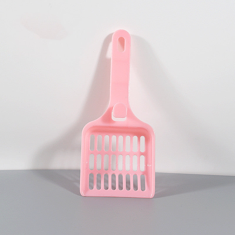 KFX-6860861 Cat Litter Scoop, Durable ABS Plastic, 22.5x9.6x2.4CM, Available in White, Pink, Green, and Blue