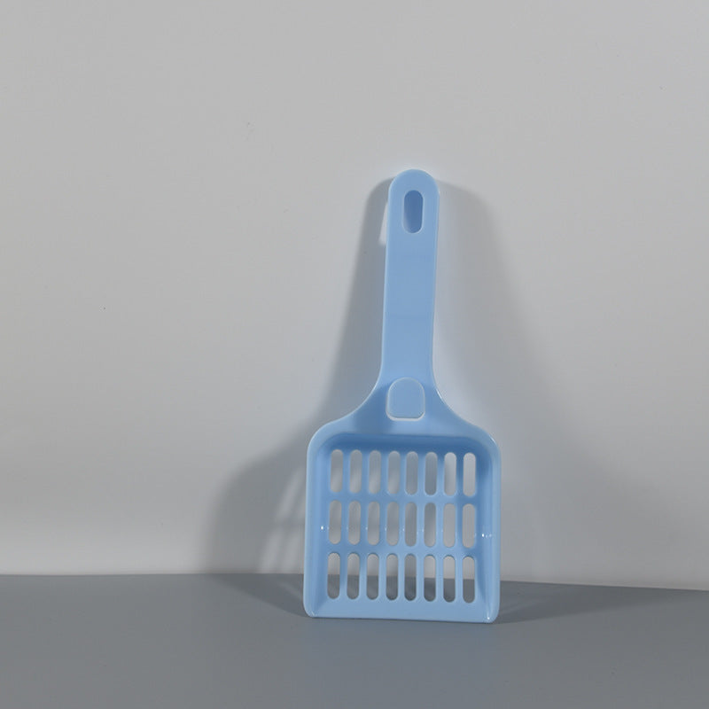 KFX-6860861 Cat Litter Scoop, Durable ABS Plastic, 22.5x9.6x2.4CM, Available in White, Pink, Green, and Blue