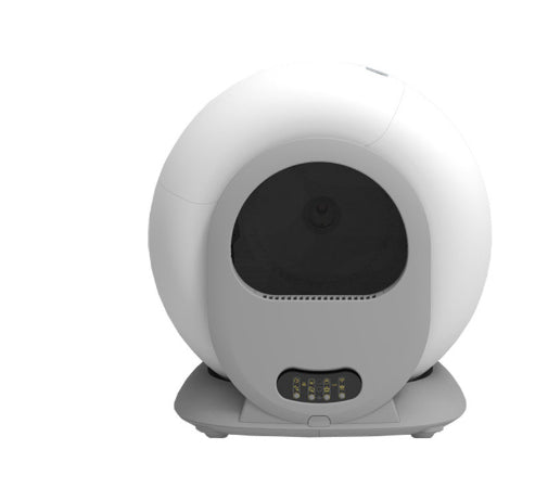 KFX-6865085 Smart Automatic Cat Litter Box with Deodorizing Feature - 9L Capacity, ABS Plastic, 18W Power