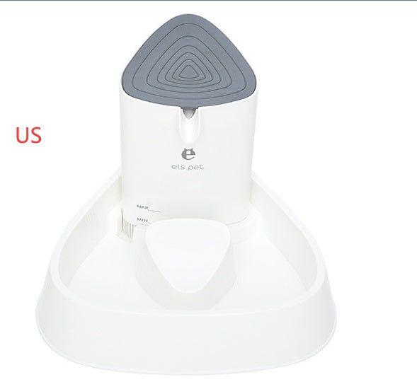 KFX-6865213 1.5L Automatic Pet Water Fountain with Adjustable Flow and LED Light