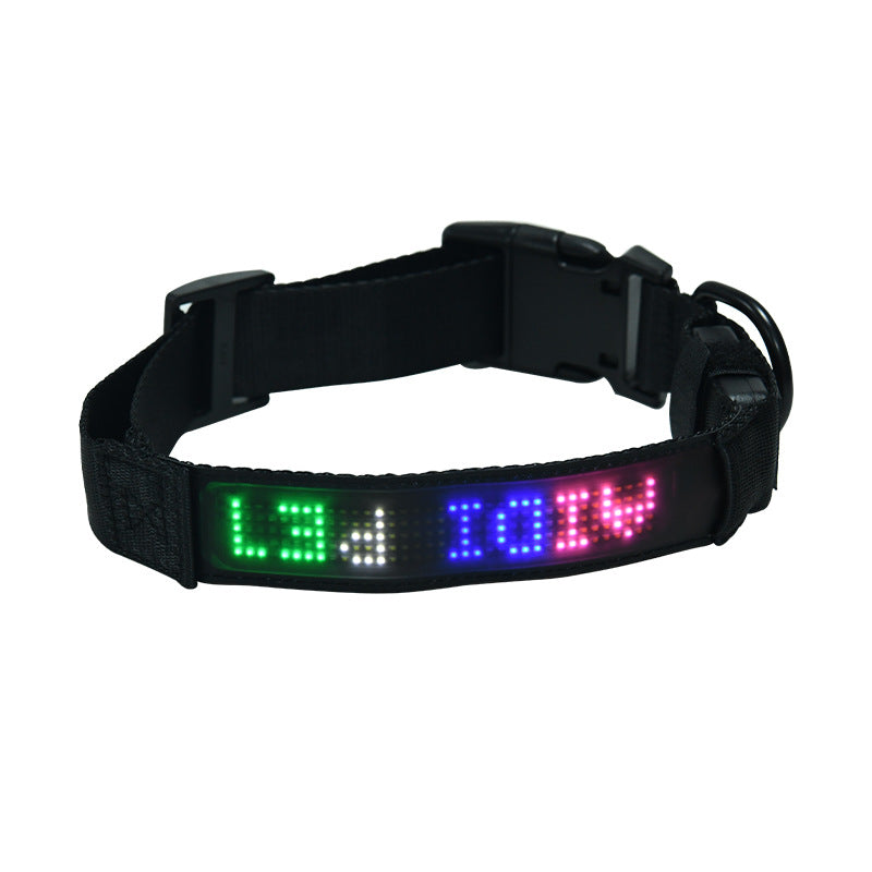 KFX-6872765 Smart LED Dog Harness with Mobile App Control and Customizable Tracking in Multiple Sizes