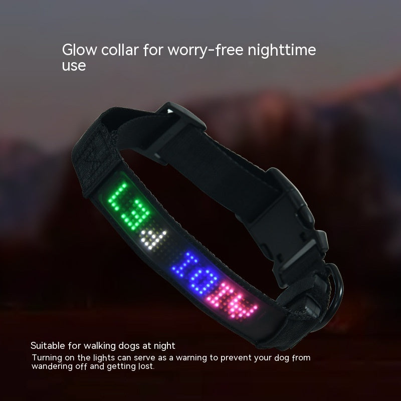 KFX-6872765 Smart LED Dog Harness with Mobile App Control and Customizable Tracking in Multiple Sizes