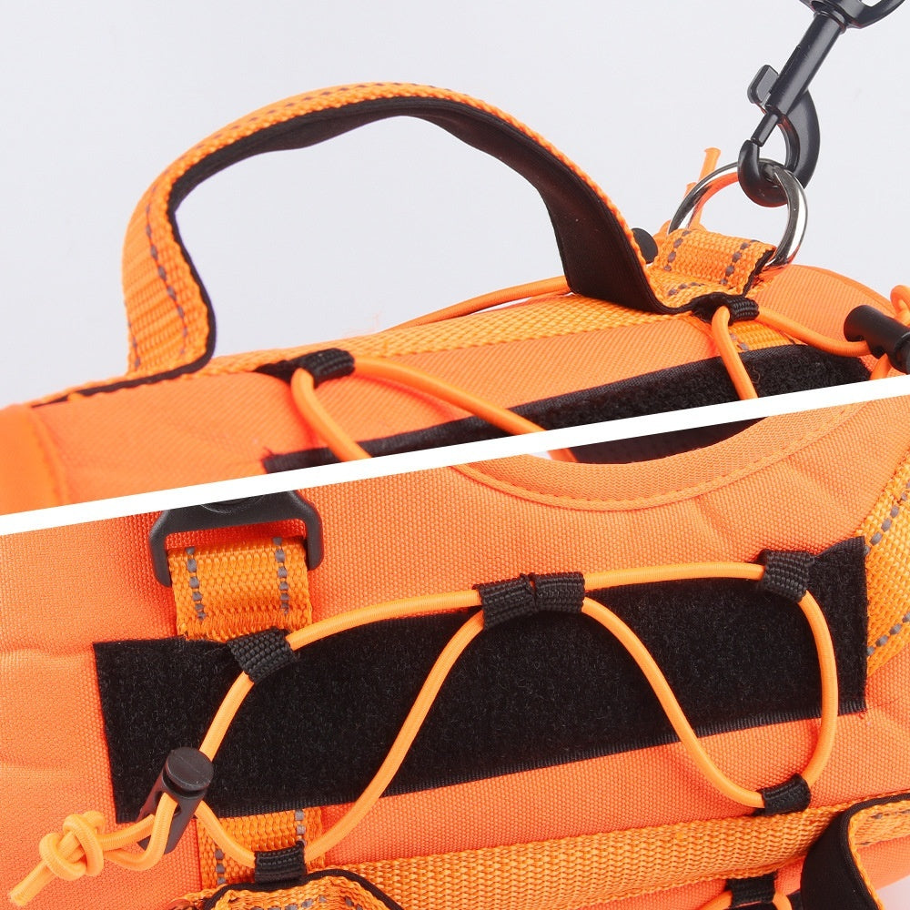 KFX-6873405 Durable Polyester Pet Harness with Anti-Breaking Hand-Hold Rope