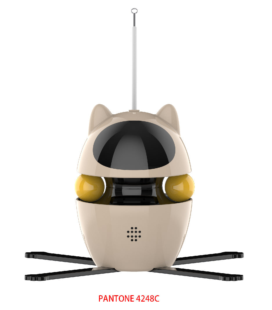 KFX-6874557 Automatic Smart Cat Toy with Spill Ball and Telescopic Rod Set