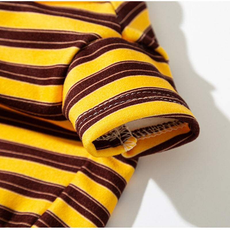 KFX-6875325 Striped Seasonal Pet T-Shirts for Small and Medium Dogs and Cats