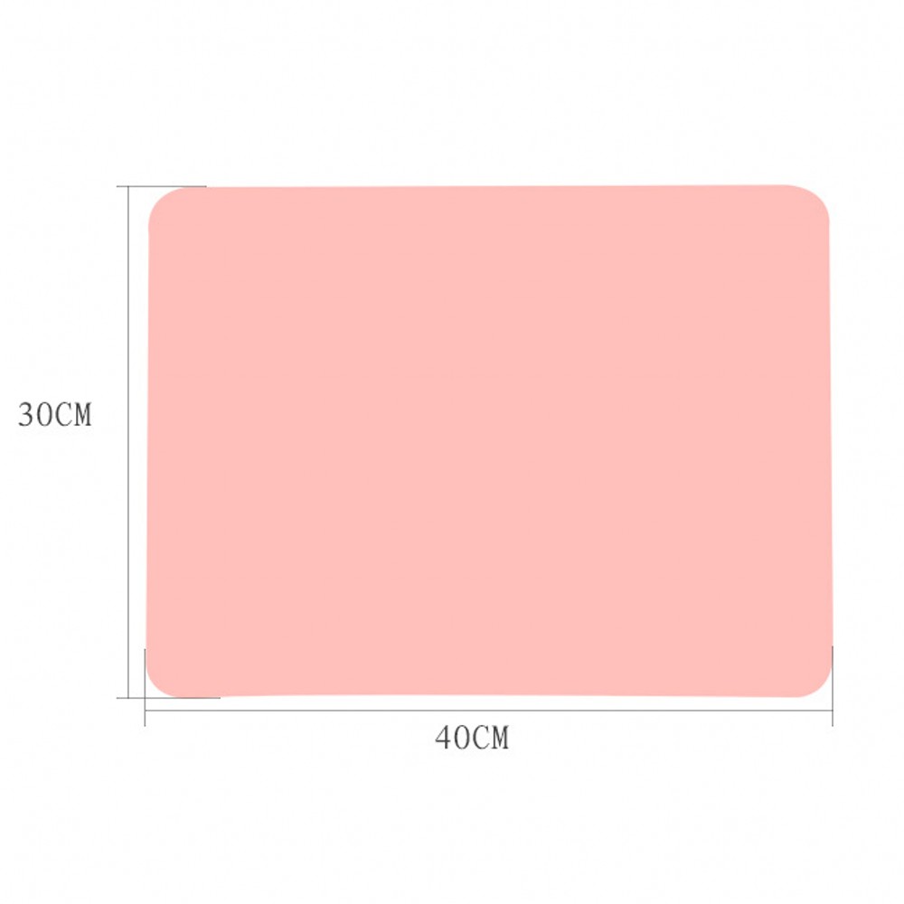 KFX-6878397 Silicone Rectangular Pet Feeding Mat for Dogs - Easy Clean and Floor Protection