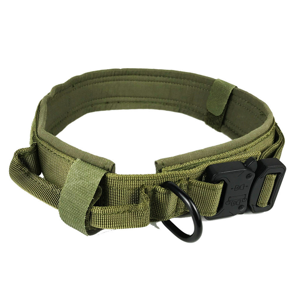 KFX-6878525 Durable Nylon Anti-Wear Dog Traction Collar for Enhanced Control and Comfort
