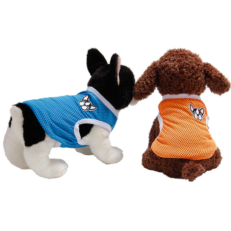KFX-6878909 Breathable Polyester Pet Vest for Comfortable Wear