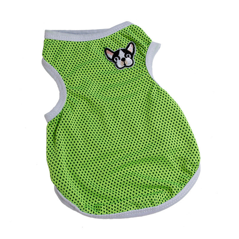 KFX-6878909 Breathable Polyester Pet Vest for Comfortable Wear