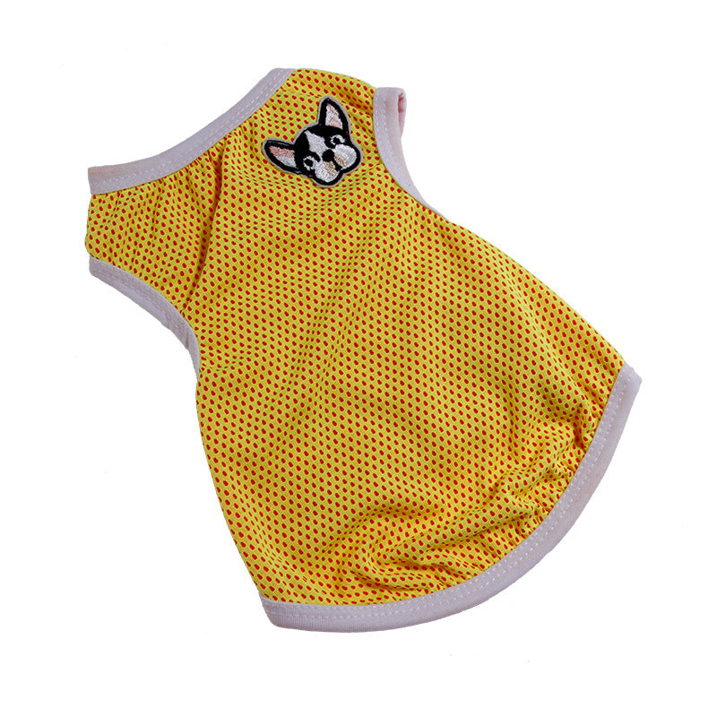 KFX-6878909 Breathable Polyester Pet Vest for Comfortable Wear
