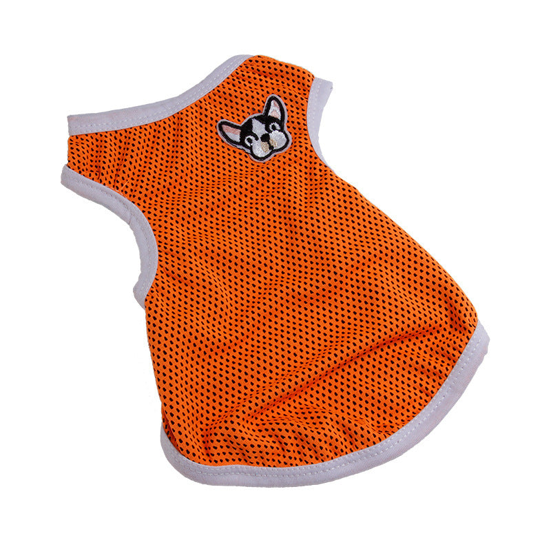 KFX-6878909 Breathable Polyester Pet Vest for Comfortable Wear