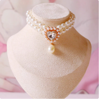 KFX-6879165 Elegant Cat Necklace with Water Drop Pendant in Assorted Styles and Sizes