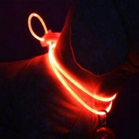 KFX-6884285 Luminous Monochrome Dog Strap Pendant Collar for All Seasons