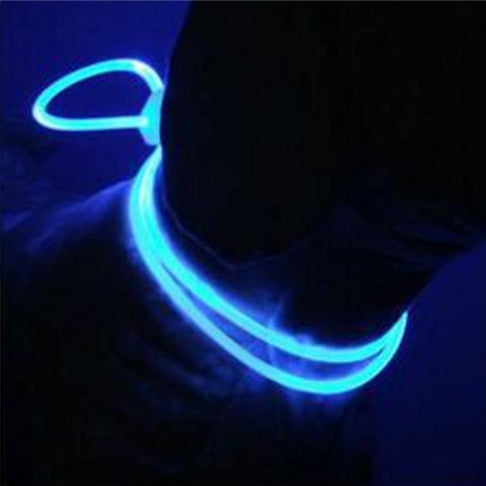 KFX-6884285 Luminous Monochrome Dog Strap Pendant Collar for All Seasons