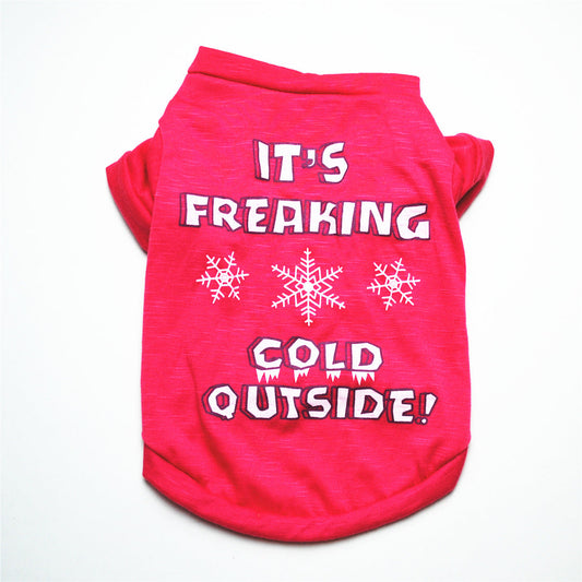 KFX-6886461 Cool Cotton Vest for Small Dogs - Breathable Summer Apparel