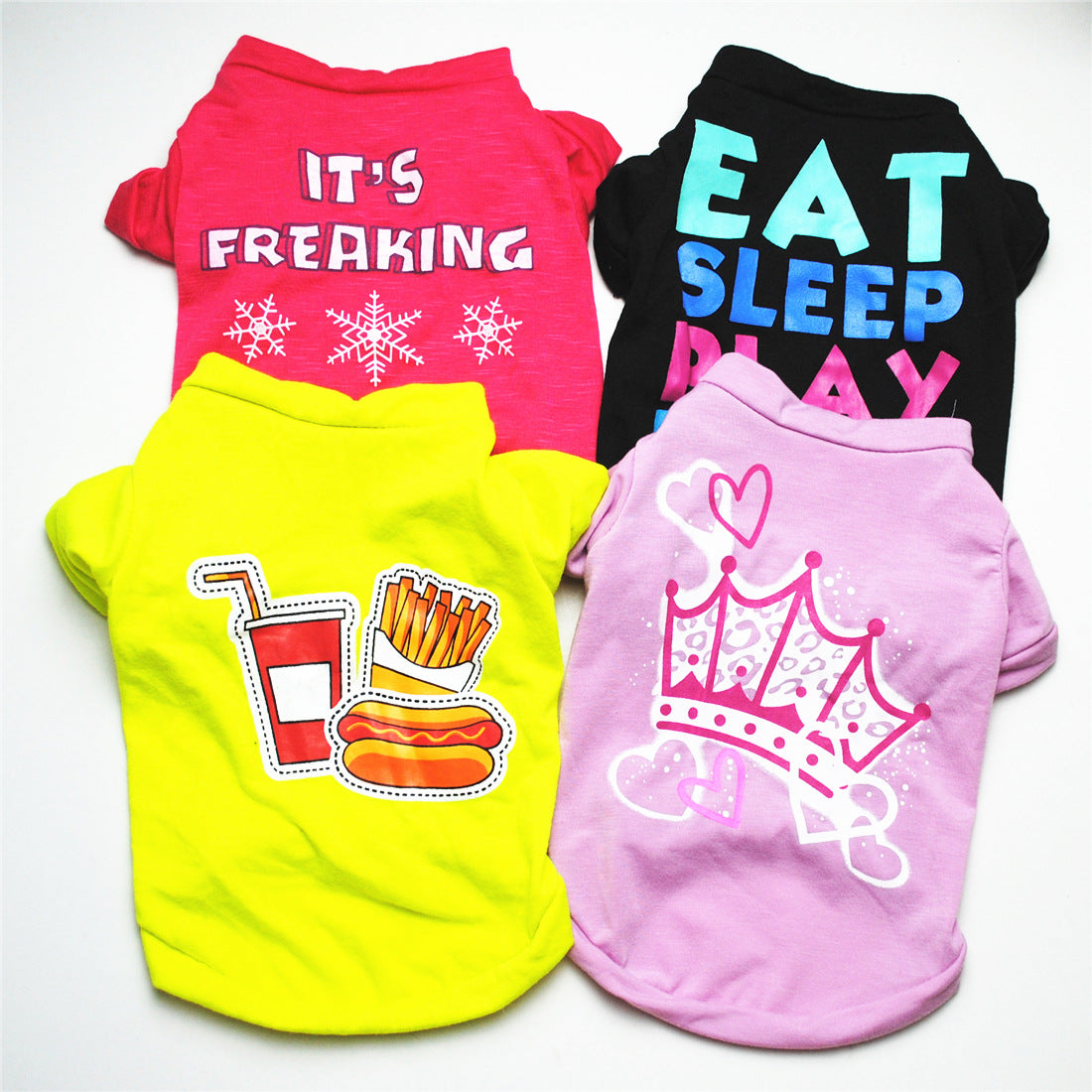 KFX-6886461 Cool Cotton Vest for Small Dogs - Breathable Summer Apparel