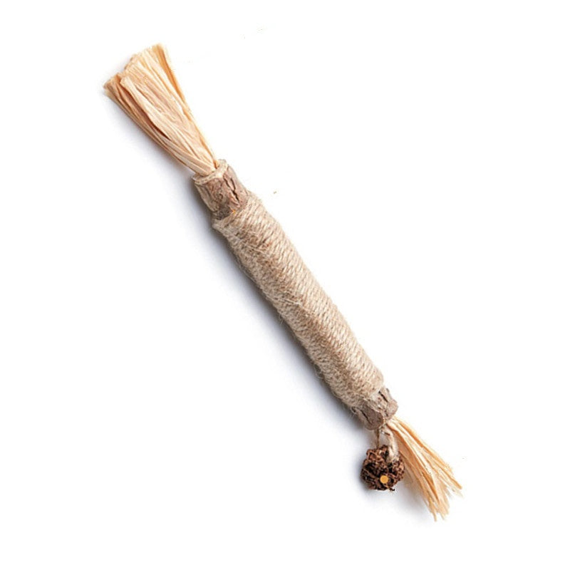 KFX-6892861 Funny Cat Molar Bite Stick Toy – Cotton Thread Pet Chew Stick, Available in Sets of 1, 3, or 5