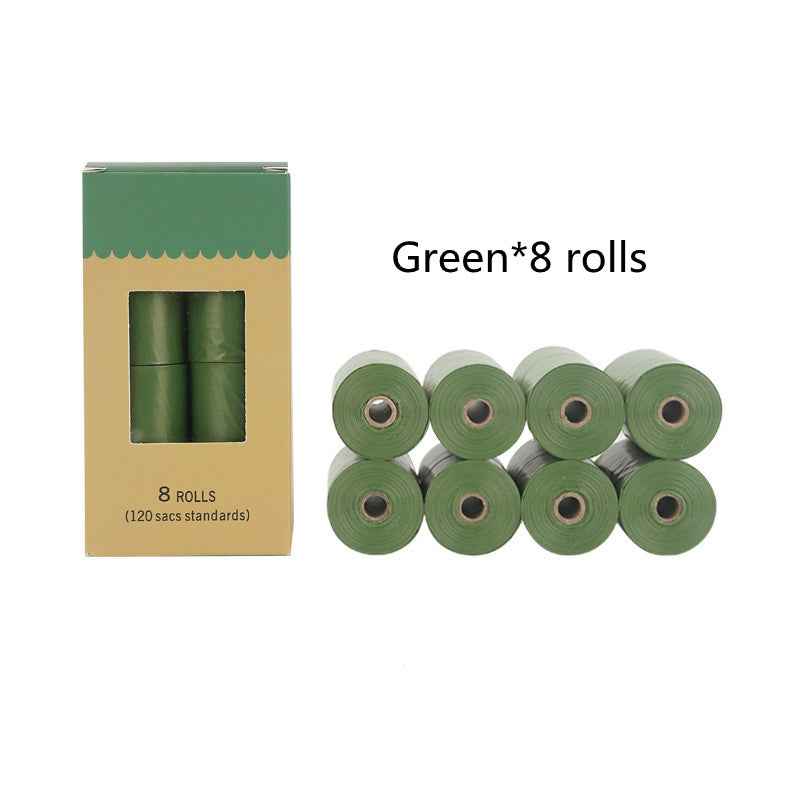 KFX-6894269 Biodegradable Disposable Dog Waste Bags - 16 Rolls, 15 Bags per Roll, Leakproof and Durable