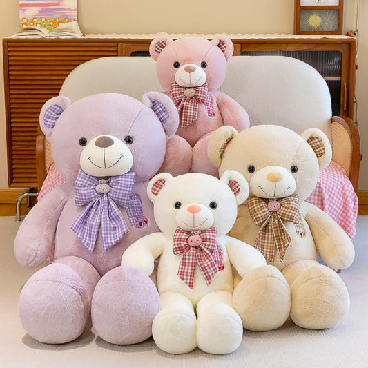 KFX-6897469 Cuddly Plush Teddy Bear in Various Colors for Comfort and Sleep