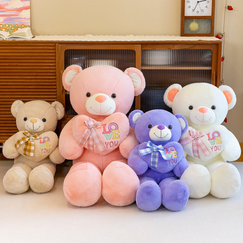 KFX-6897469 Cuddly Plush Teddy Bear in Various Colors for Comfort and Sleep